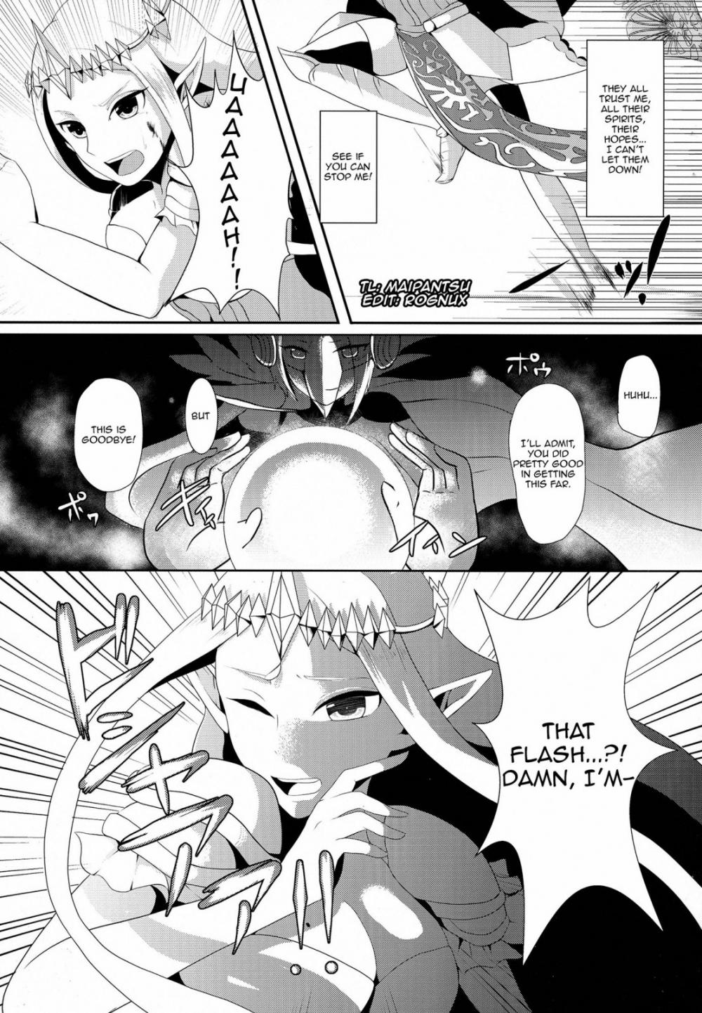 Hentai Manga Comic-Time Travel - Futanari Princess Zelda is Out of Control!-Read-4